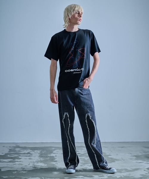JUGLANS(ユグランス)の「Jamiroquai ジャミロクワイ 半袖 プリント アーティスト Tシャツ(Tシャツ/カットソー・メンズ・ブラック/ホワイト・M/L/XL)」の20枚目の写真