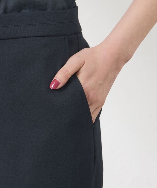 amaca（アマカ）の「【接触冷感･UV対策･吸水速乾】ドライオックス クロップドパンツ（その他パンツ・レディース・ブルー系その他4/ダークネイビー/オフホワイト/ブルー・40/36/38）」の13枚目の写真