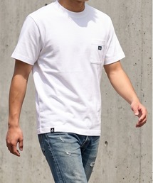 【TETE SELECTION】ポケットワンポイントTシャツ/ 無地 シンプル アウトドア ユニセックス