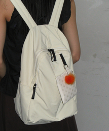 POTE（ポテ）の「0002 HideSlot Classic Backpack_Cream（バックパック/リュック）」