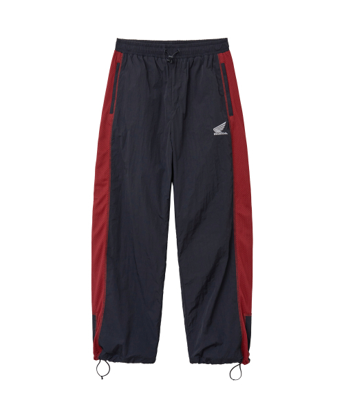 PHYPS MOTORCYCLE(フィップスモーターサイクル)の「Nylon Mesh Block Pants Black(スウェットパンツ・レディース・その他・SMALL/MEDIUM/LARGE/X-LARGE)」の1枚目の写真