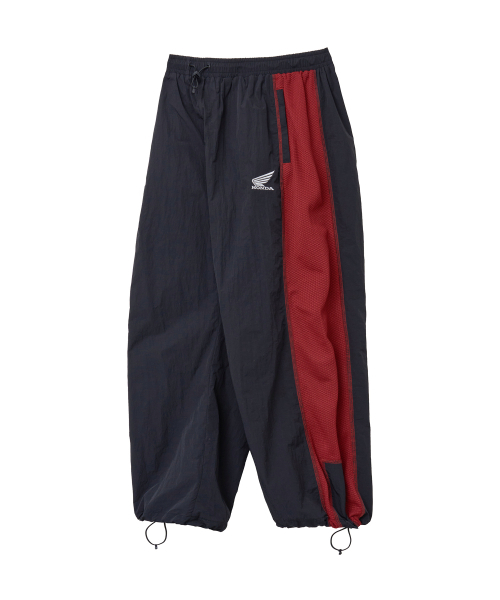 PHYPS MOTORCYCLE(フィップスモーターサイクル)の「Nylon Mesh Block Pants Black(スウェットパンツ・レディース・その他・SMALL/MEDIUM/LARGE/X-LARGE)」の2枚目の写真