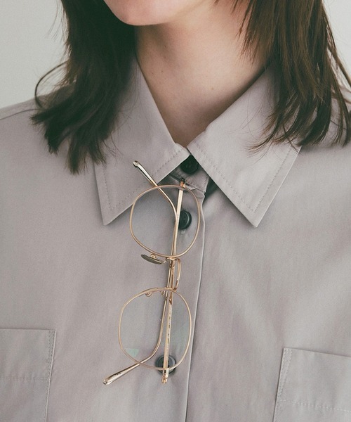 CLANE(クラネ)の「HALF SLEEVE HUGE SHIRTS(シャツ/ブラウス・レディース・グレー/ストライプ/ホワイト・1/2)」の16枚目の写真