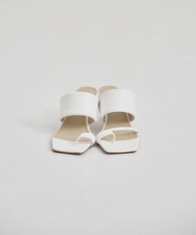 【CITY TOKYO/シティートウキョウ】Asymmetry Leather Sandal/アシンメトリーレザーサンダル