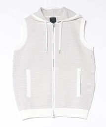 g-stage（ジーステージ）の「【JN】【it】【g-stage】ウェーブボーダージャガードフーデッドベスト（ベスト）」