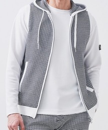 g-stage（ジーステージ）の「【JN】【it】【g-stage】ウェーブボーダージャガードフーデッドベスト（ベスト）」