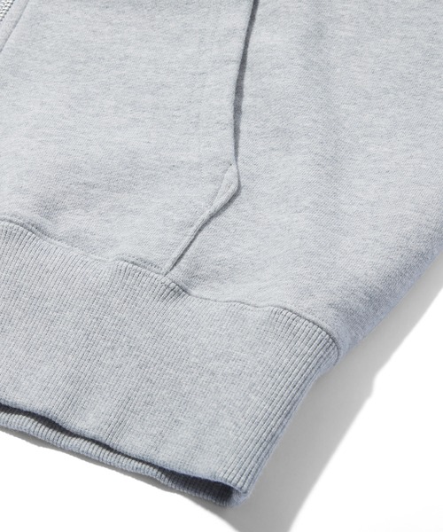 X-girl(エックスガール)の「BRUSHED COLLAGE GRAPHIC FACE PATCH ZIP UP SWEAT HOODIE(パーカー・レディース・アッシュ/ブラック/ブラウン・M/S)」の15枚目の写真