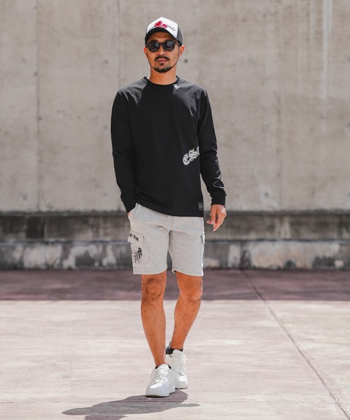 adamsJUGGLER（アダムスジャグラー）の「RTEG C&OE カーゴショートパンツ（その他パンツ・メンズ・ブラック/グレー・M/S/XL/L）」の12枚目の写真