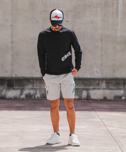 adamsJUGGLER（アダムスジャグラー）の「RTEG C&OE カーゴショートパンツ（その他パンツ・メンズ・ブラック/グレー・M/S/XL/L）」の13枚目の写真