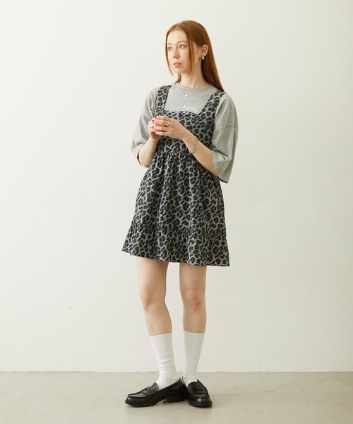 MILKFED.（ミルクフェド）の「EAGLE ARCH LOGO S/S TEE（Tシャツ/カットソー・レディース・オフホワイト/アッシュ/バーガンディー・L/M）」の8枚目の写真