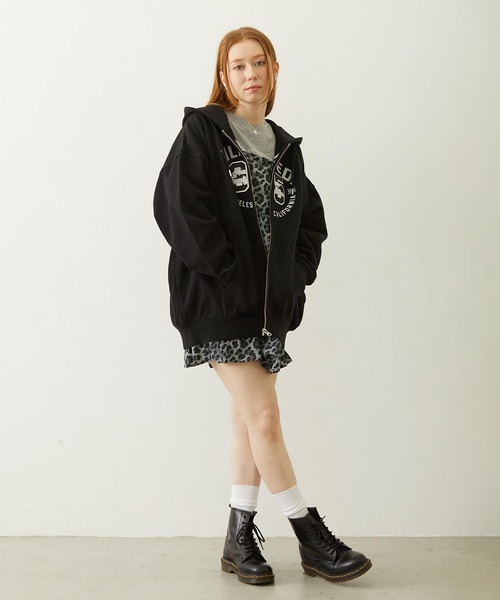 MILKFED.（ミルクフェド）の「EAGLE ARCH LOGO S/S TEE（Tシャツ/カットソー・レディース・オフホワイト/アッシュ/バーガンディー・L/M）」の10枚目の写真