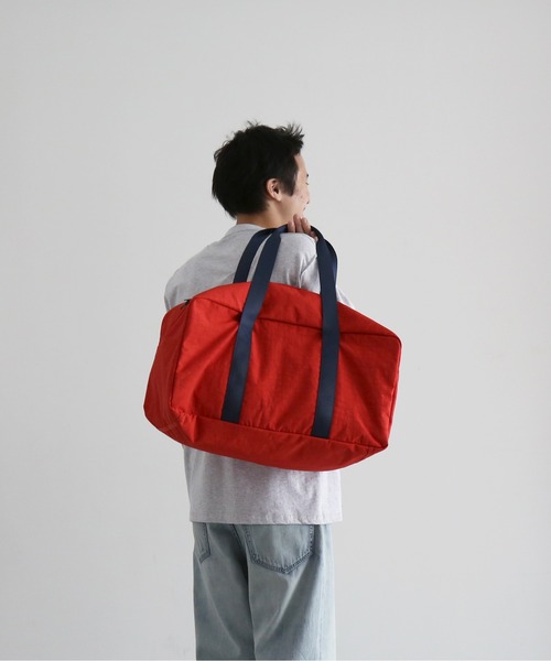 LINDER SPORT(リンダースポーツ)の「LINDER SPORT Duffle bag(ドラムバッグ・メンズ・レッド/ネイビー・OS)」の2枚目の写真