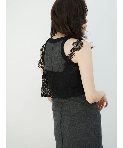 FIKA.(フィーカ)の「Crochet lace bustier(その他トップス・レディース・ホワイト/ブラック・MEDIUM)」の12枚目の写真