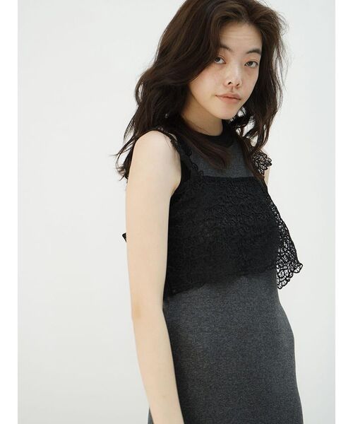 FIKA.(フィーカ)の「Crochet lace bustier(その他トップス・レディース・ホワイト/ブラック・MEDIUM)」の13枚目の写真
