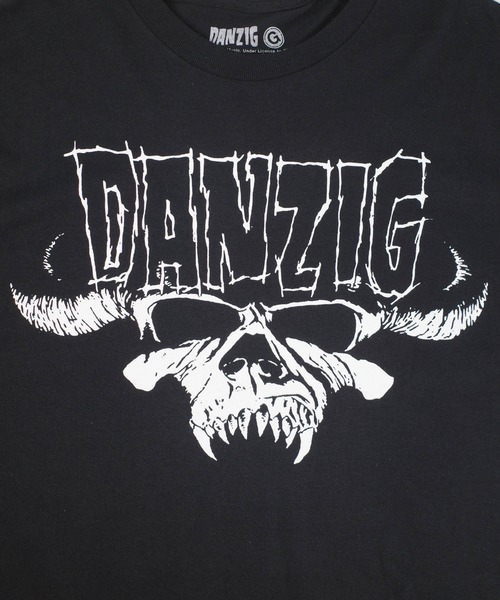 INNOCENT(イノセント)の「【GMerch/ジーマーチ】Danzig SKELLY LOGO T-SHIRTS TS4402DAN(Tシャツ/カットソー・メンズ・ブラック・LARGE/XX-LARGE/X-LARGE)」の2枚目の写真