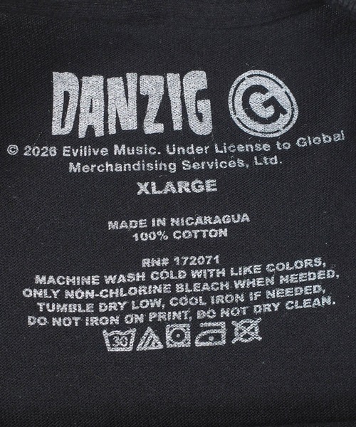 INNOCENT(イノセント)の「【GMerch/ジーマーチ】Danzig SKELLY LOGO T-SHIRTS TS4402DAN(Tシャツ/カットソー・メンズ・ブラック・LARGE/XX-LARGE/X-LARGE)」の3枚目の写真