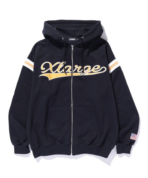 ブランド古着】ジップアップパーカー（パーカー）｜XLARGE（エクストラ