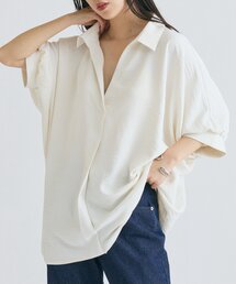 【セットアップ対応】UV接触冷感ポリカルゼスキッパーシャツ