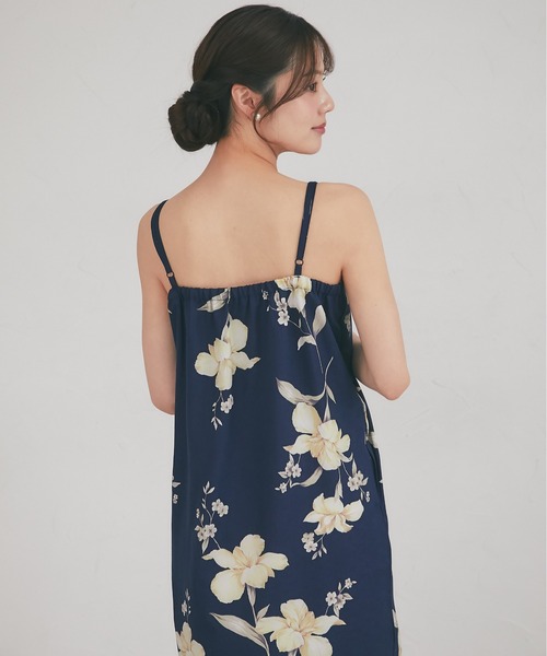 tocco closet（トッコ　クローゼット）の「【トップス＆ワンピース＆帯の３点セット】２ＷＡＹ♪フラワープリントセパレート浴衣（浴衣・レディース・ピンク/アイボリー/ネイビー・FREE）」の7枚目の写真