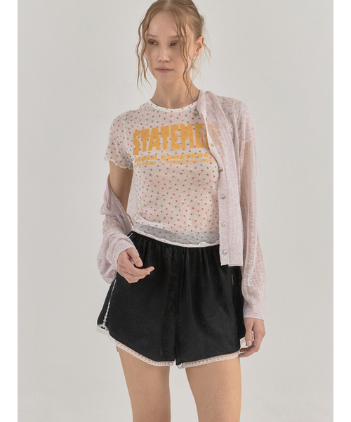 Sorry,Too Much Love(ソーリートゥーマッチラブ)の「Serena Knit Sunshine Cardigan_Lavender(カーディガン/ボレロ・レディース・その他・FREE)」の5枚目の写真