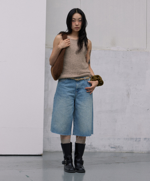 HAVEAWHALE(ハブアホエール)の「mini wool pebble bag (BR)(ショルダーバッグ・レディース・その他・FREE)」の6枚目の写真