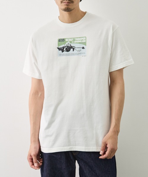 F-LAGSTUF-F(フラグスタフ)の「【F-LAGSTUF-F/フラッグスタッフ】SCOUT TROOPER TEE(Tシャツ/カットソー・メンズ・ホワイト/ブラック・M/L)」の2枚目の写真