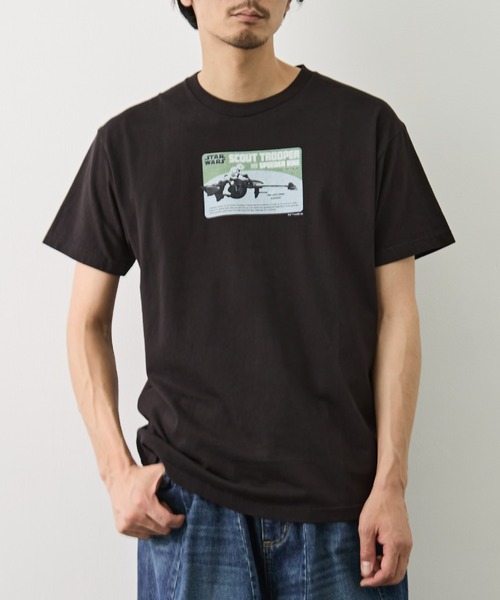 F-LAGSTUF-F(フラグスタフ)の「【F-LAGSTUF-F/フラッグスタッフ】SCOUT TROOPER TEE(Tシャツ/カットソー・メンズ・ホワイト/ブラック・M/L)」の1枚目の写真