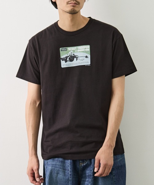 F-LAGSTUF-F(フラグスタフ)の「【F-LAGSTUF-F/フラッグスタッフ】SCOUT TROOPER TEE(Tシャツ/カットソー・メンズ・ホワイト/ブラック・M/L)」の3枚目の写真