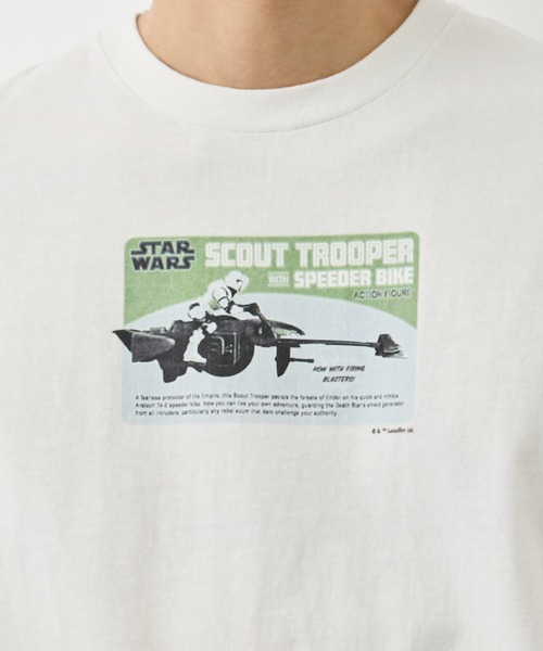 F-LAGSTUF-F(フラグスタフ)の「【F-LAGSTUF-F/フラッグスタッフ】SCOUT TROOPER TEE(Tシャツ/カットソー・メンズ・ホワイト/ブラック・M/L)」の14枚目の写真