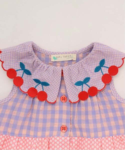 baby cheer(ベイビーチアー)の「フルーツワンピース(ワンピース・キッズ・ピンク・110cm/100cm/120cm/80cm/90cm)」の4枚目の写真