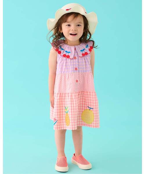baby cheer(ベイビーチアー)の「フルーツワンピース(ワンピース・キッズ・ピンク・110cm/100cm/120cm/80cm/90cm)」の12枚目の写真