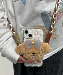 .KOM（ドットコム）の「A'GEM/9 × .kom 『.KOM/ドットケーオーエム』ぬいぐるみストラップ（キーホルダー）」