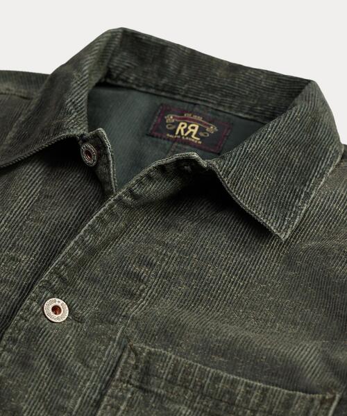 コーデュロイ シャツ ジャケット（カバーオール）｜RRL（ダブル アール