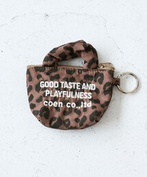 【再入荷・新色登場】ロゴ刺繍ミニポーチキーホルダー