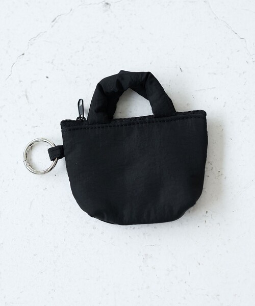 coen（コーエン）の「【再入荷・新色登場】ロゴ刺繍ミニポーチキーホルダー（エコバッグ/サブバッグ・レディース・その他4/ブラック/オリーブ/シルバー/コバルトブルー/その他7・FREE）」の8枚目の写真