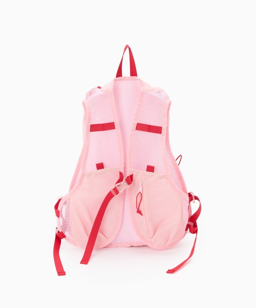 Casselini(キャセリーニ)の「Casselini(キャセリーニ)エアリーナイロンバックパック(バックパック/リュック・レディース・ブラック/ピンク・FREE)」の5枚目の写真