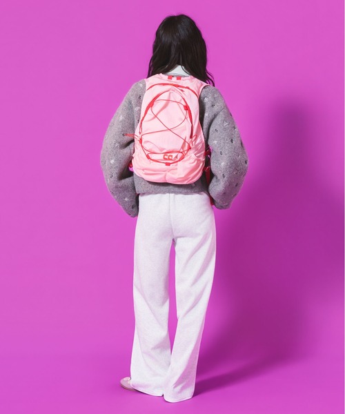 Casselini(キャセリーニ)の「Casselini(キャセリーニ)エアリーナイロンバックパック(バックパック/リュック・レディース・ブラック/ピンク・FREE)」の22枚目の写真