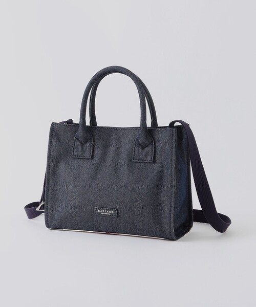 BLUE LABEL CRESTBRIDGE（ブルーレーベルクレストブリッジ）の「2WAYカジュアルミニトート（ショルダーバッグ・レディース・ブラック/ダークネイビー・FREE）」の2枚目の写真