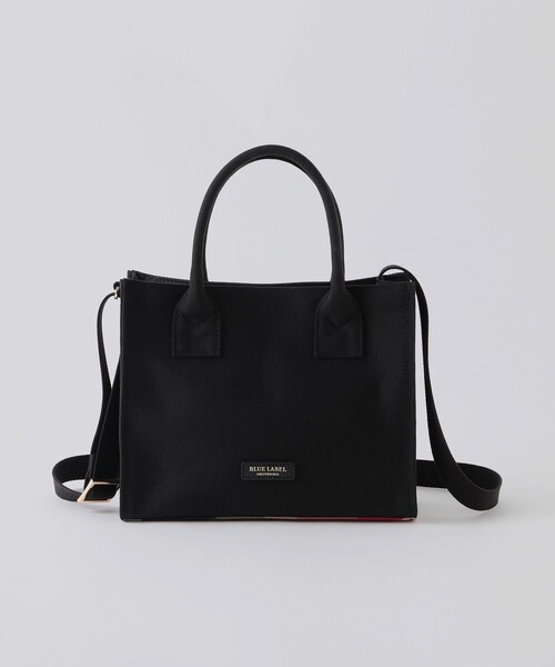 BLUE LABEL CRESTBRIDGE（ブルーレーベルクレストブリッジ）の「2WAYカジュアルミニトート（ショルダーバッグ・レディース・ブラック/ダークネイビー・FREE）」の10枚目の写真