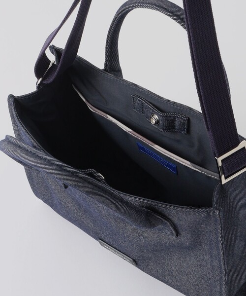 BLUE LABEL CRESTBRIDGE（ブルーレーベルクレストブリッジ）の「2WAYカジュアルミニトート（ショルダーバッグ・レディース・ブラック/ダークネイビー・FREE）」の14枚目の写真