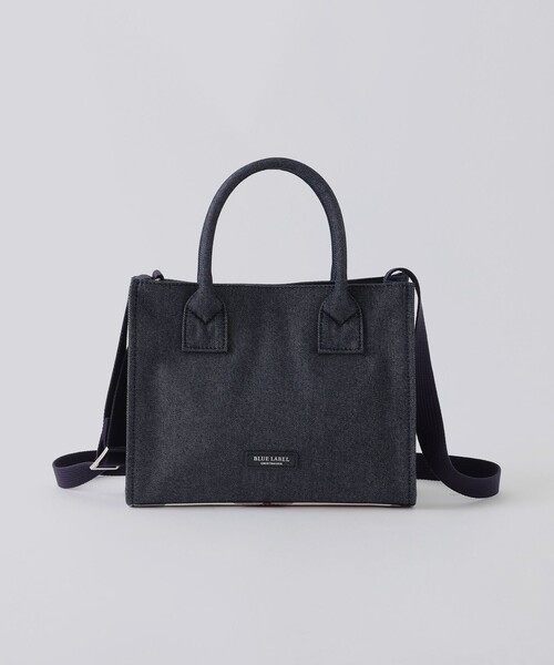 BLUE LABEL CRESTBRIDGE（ブルーレーベルクレストブリッジ）の「2WAYカジュアルミニトート（ショルダーバッグ・レディース・ブラック/ダークネイビー・FREE）」の16枚目の写真