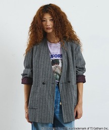 CREOLME/SILK NEP TWEED JACKET