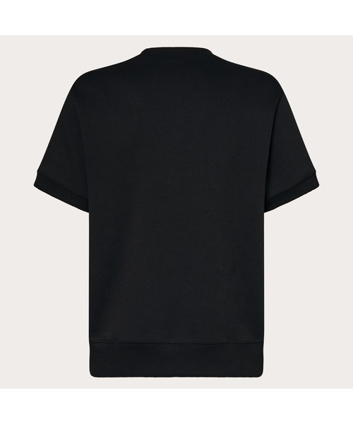 OAKLEY(オークリー)の「オークリー FOUNDATIONAL FLEECE S/S CREW 1.0 トップス/ スポーツ・トレーニング/OAKLEY(その他トップス・メンズ・ブラック・L/M/S)」の7枚目の写真