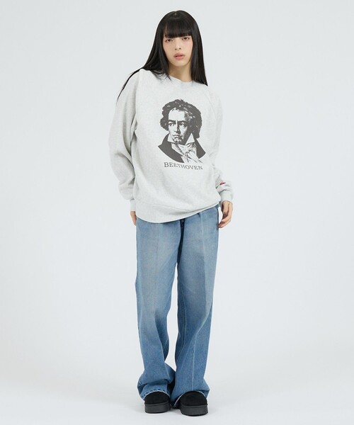 Healthknit(ヘルスニット)の「【Healthknit/ヘルスニット】クラシックスウェット クルーネック長袖/ベートーヴェン/ブラームス/スウェット(スウェット・レディース・ブルー系その他/グレー系その他2/グレー系その他/ブルー系その他2・M/L)」の20枚目の写真