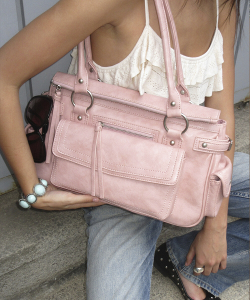 DIMANCHE(ディマンシュ)の「Bermondsey bag (pink)(ショルダーバッグ・レディース・その他・FREE)」の4枚目の写真