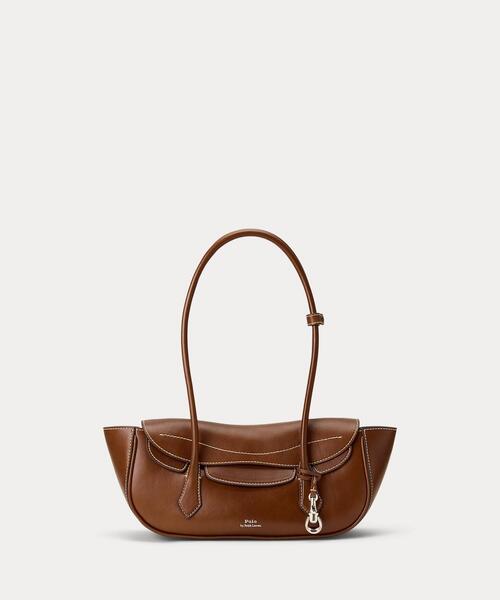 POLO RALPH LAUREN(ポロ ラルフ ローレン)の「Polo ブレイズ スモール ショルダー バッグ(ショルダーバッグ・レディース・ブラウン・ONE)」の1枚目の写真