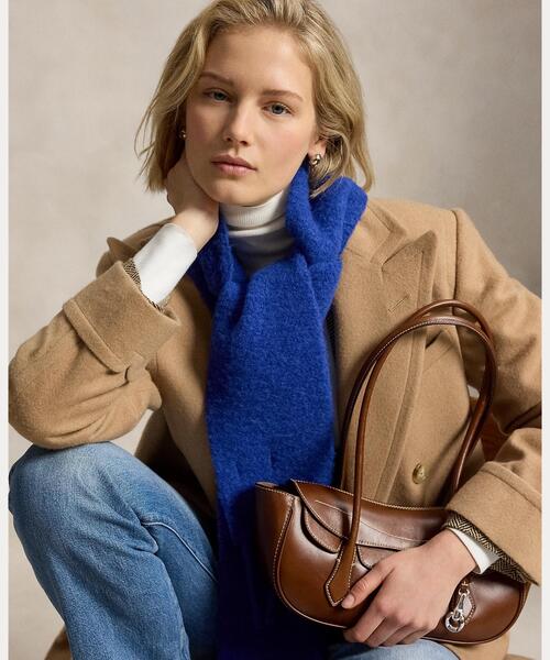 POLO RALPH LAUREN(ポロ ラルフ ローレン)の「Polo ブレイズ スモール ショルダー バッグ(ショルダーバッグ・レディース・ブラウン・ONE)」の7枚目の写真