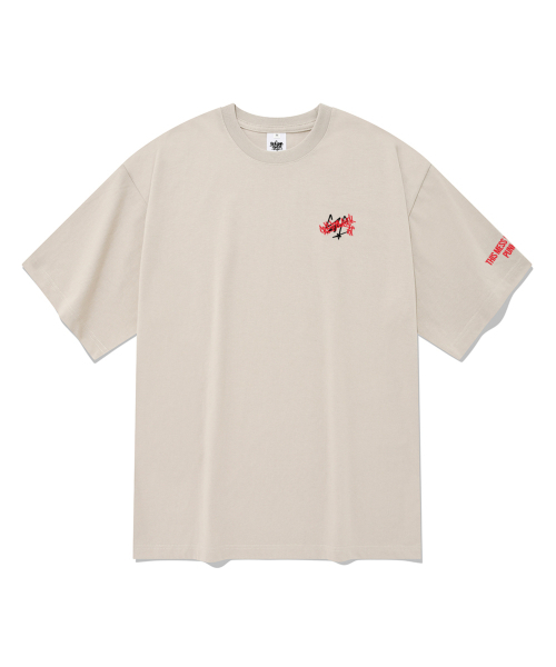 SPITXIT（スピットシット）の「スピットシット x オリジナルパンク パンクトリック 半袖Tシャツ 5カラー（Tシャツ/カットソー・メンズ・ブラック/ネイビー/ホワイト/グレー/ベージュ・MEDIUM/SMALL/LARGE/X-LARGE）」の10枚目の写真
