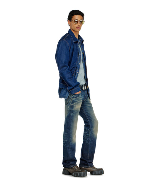 DIESEL(ディーゼル)の「メンズ デニムパンツ 1985 LARKEE(デニムパンツ・メンズ・ダークインディゴブルー・26inch/30inch/28inch/32inch/34inch/36inch)」の5枚目の写真