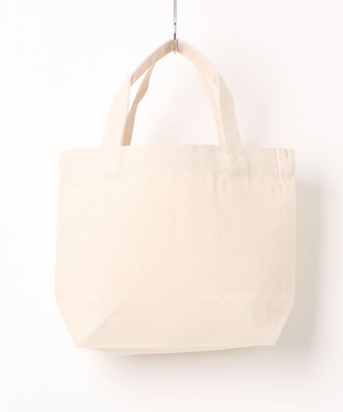 Ol' Basics(オールベーシックス)の「Ol' Basics(オール・ベーシックス) トートバッグ キャンバス タイガーイラスト カレッジ ロゴ プリント 鞄 BAG アメカジ メンズ レディース ユニセックス Sサイズ(トートバッグ・レディース・ベージュ系2/ベージュ系1・FREE)」の4枚目の写真